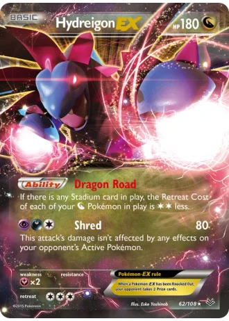 Hydreigon EX #62 — Roaring Skies