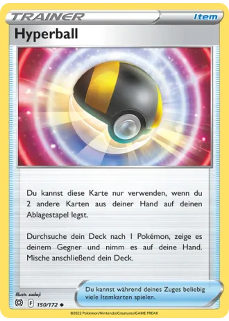 Hyperball #150/172 — Strahlende Sterne