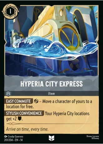 Hyperia City Express #201/257 — Hyperia City