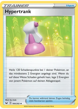 Hypertrank #166/202 — Schwert & Schild