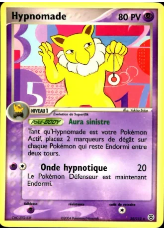 Hypnomade #25 — EX Rouge Feu & Vert Feuille