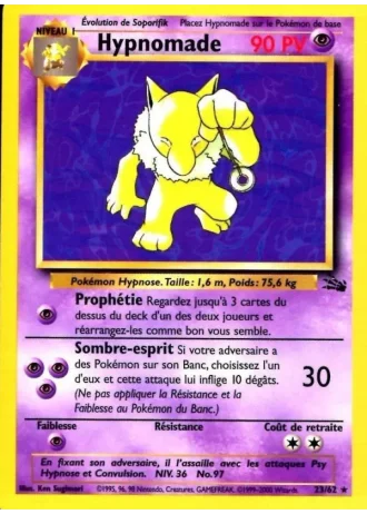 Hypnomade (première édition) #23/62 — Fossile (1ère Édition)
