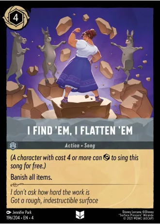 I Find 'Em, I Flatten 'Em #196/204 — Ursula's Return