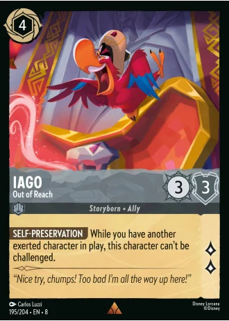 Iago - Out of Reach #195/204 — Reign of Jafar