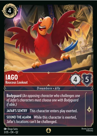 Iago - Raucous Lookout #3/35 — Illumineer's Quest: Palace Heist