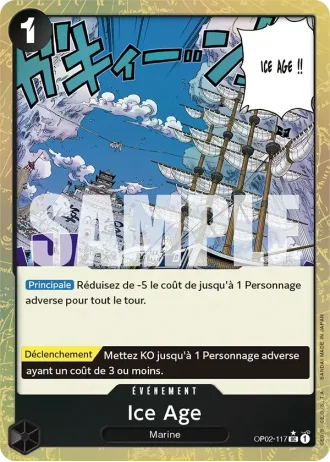 Ice Age (OP02-117) (Reprint) — ONE PIECE CARD THE BEST (PRB01)