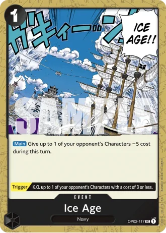 Ice Age (OP02-117) (Reprint) — One Piece The Best (PRB01)