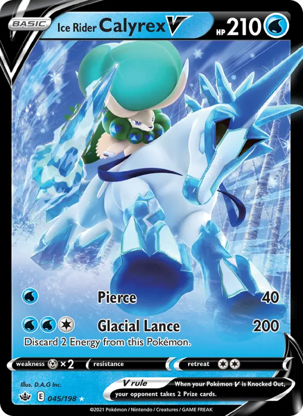 Ice Rider Calyrex V #45 — World Championships 2022