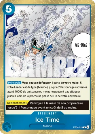 Ice Time (EB04-028) — Les Sept de la Mer d'Azur (OP14-EB04)
