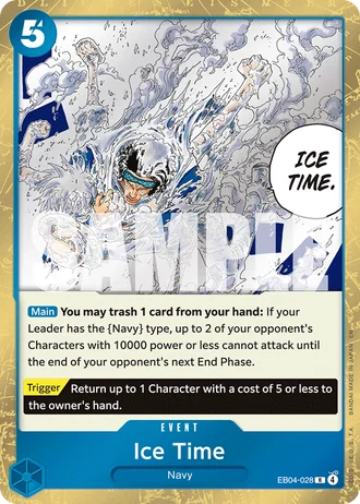 Ice Time (EB04-028) — The Azure Sea's Seven (OP14-EB04)