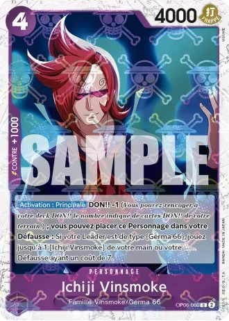 Ichiji Vinsmoke (OP06-060) (Jolly Roger Foil) — ONE PIECE CARD THE BEST (PRB01)
