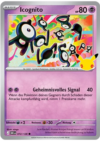 Icognito #072/128 — 30 Jahre