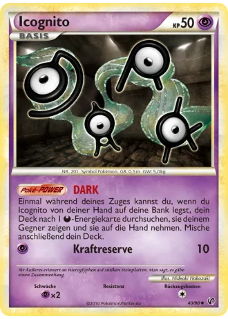 Icognito #40/90 — Unerschrocken