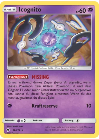 Icognito #92/214 — Echo des Donners