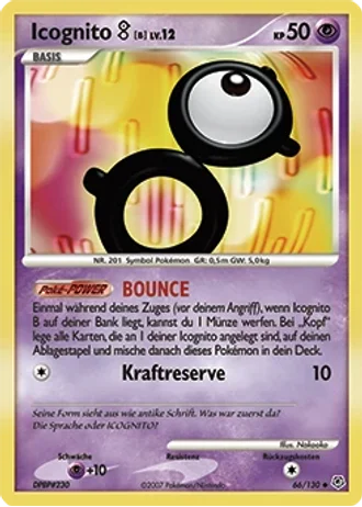Icognito B #66/130 — Diamant & Perl
