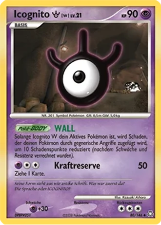 Icognito W #80/146 — Erwachte Legenden