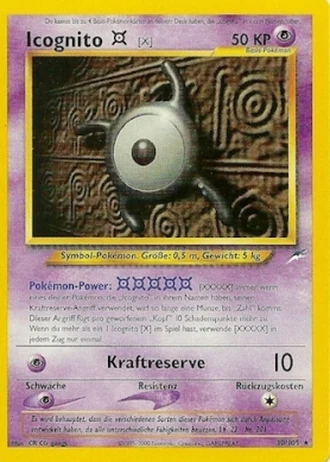 Icognito X (1. Edition) #30/105 — Neo Destiny (1. Edition)