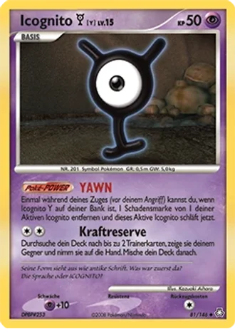 Icognito Y #81/146 — Erwachte Legenden