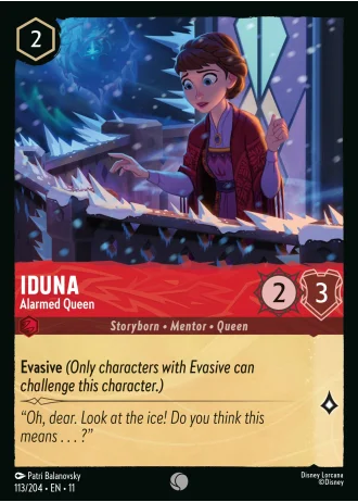 Iduna - Alarmed Queen #113/204 — Winterspell