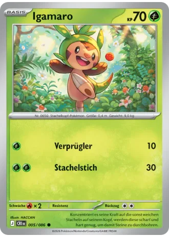 Igamaro #005/86 — Wachsendes Chaos