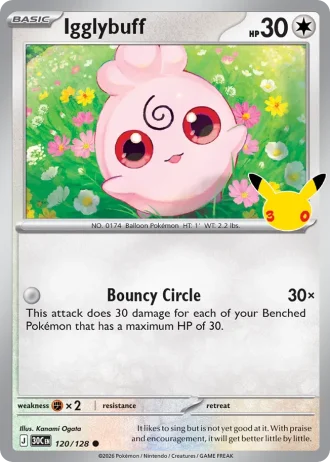 Igglybuff #120/128 — 30th Celebration