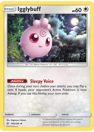 Igglybuff #168/236 — Cosmic Eclipse