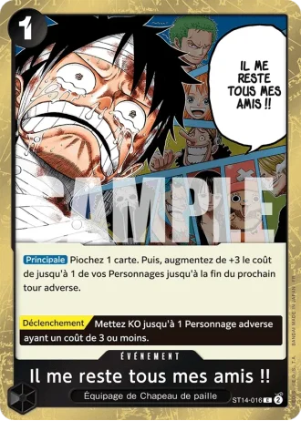 Il me reste tous mes amis !! (ST14-016) (Reprint) — ONE PIECE CARD THE BEST vol.2 (PRB02)