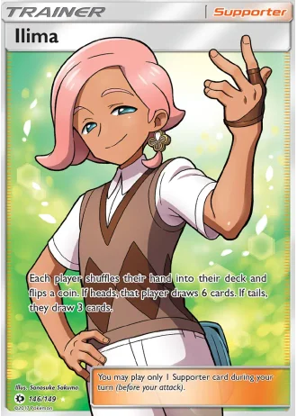 Ilima #146/149 — Sun & Moon