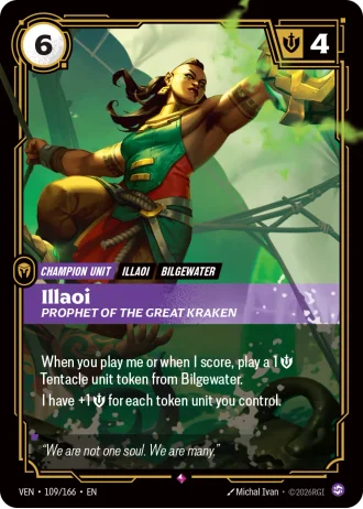 Illaoi, Prophet of the Great Kraken #109/166 — Vendetta