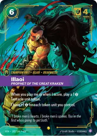 Illaoi, Prophet of the Great Kraken #182/166 — Vendetta
