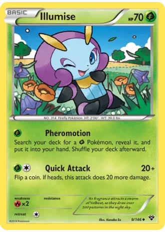 Illumise #9/146 — XY