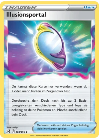Illusionsportal #163/196 — Verlorener Ursprung