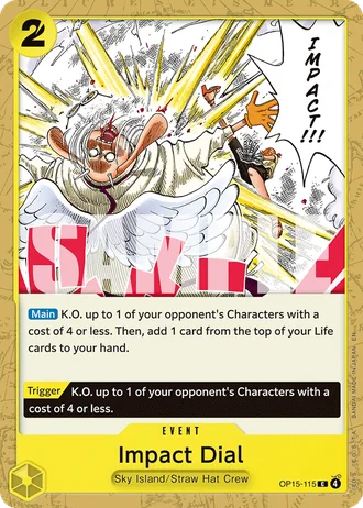 Impact Dial (OP15-115) — Adventure on Kami's Island (OP15-EB04)