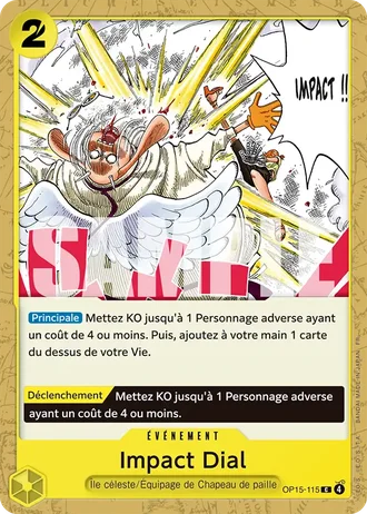 Impact Dial (OP15-115) — Aventure sur l'Île de Dieu (OP15-EB04)