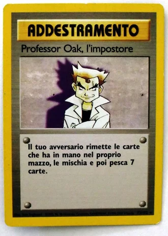 Impostor Professor Oak (1ª Edizione) #73/102 — Set Base (1ª Edizione)