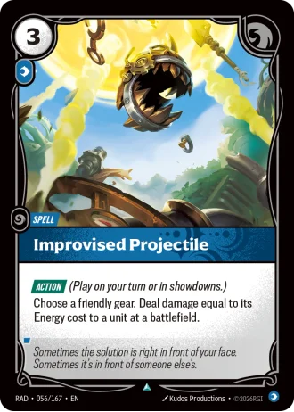 Improvised Projectile #056/167 — Radiance