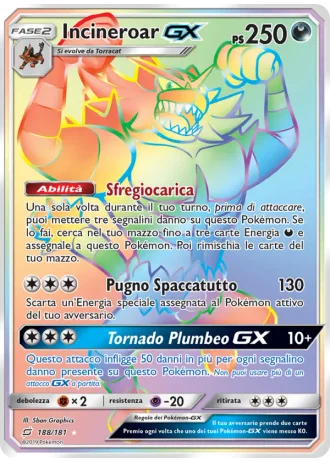 Incineroar GX #188/181 — Gioco di Squadra