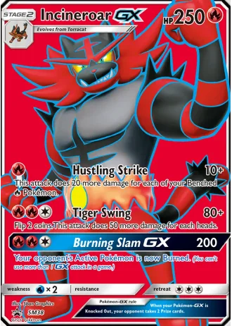 Incineroar GX SM38 — Sun & Moon Promos