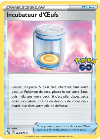 Incubateur d'Œufs #066/78 — Pokémon GO