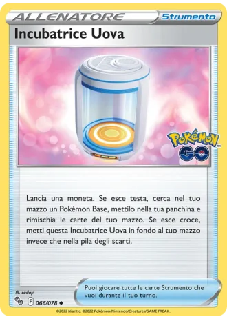 Incubatrice Uova #066/78 — Pokémon GO