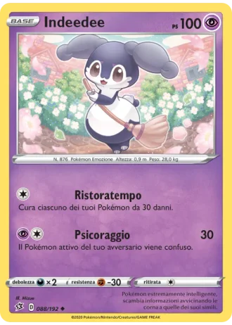Indeedee #88 — Fragore Ribelle