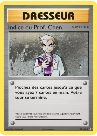 Indice du Prof. Chen #84/108 — Évolutions