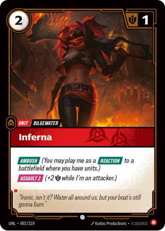 Inferna #002/219 — Unleashed