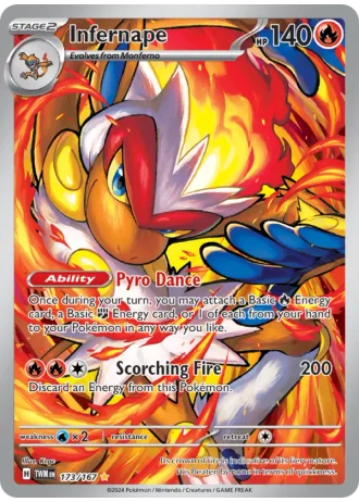 Infernape #173/167 — Twilight Masquerade