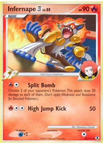 Infernape 4 #43/111 — L'Ascesa dei Rivali