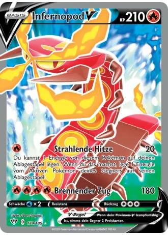 Infernopod V #179/189 — Flammende Finsternis