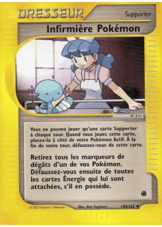 Infirmière Pokémon #145/165 — Expedition