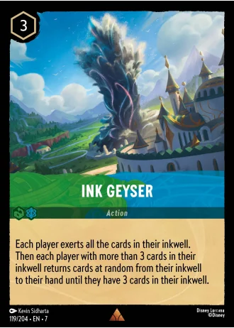 Ink Geyser #119/204 — Archazia's Island