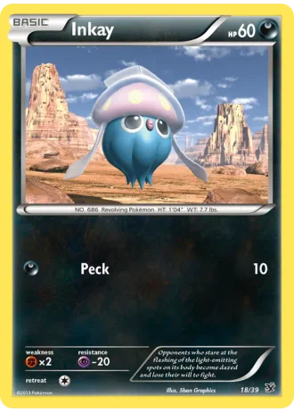 Inkay #18 — Kalos Starter Set