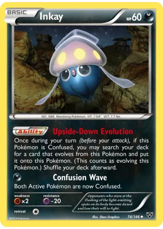 Inkay #74/146 — XY
